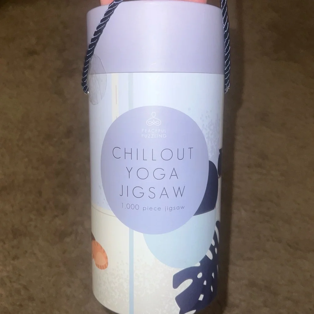 Peaceful Puzzling Chillout Yoga Jigsaw Puzzle 1000 Pieces NIB